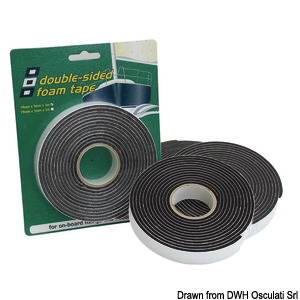 PSP MARINE double-sided PVC tape 3 x 25 mm