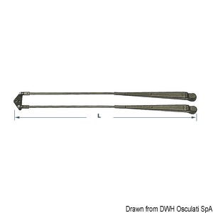 DOGA Stainless steel windscreen wiper