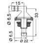 Bulkhead-pass f. windshieldwiper