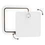 White inspection hatch removable lid 375 x 375mm