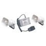 Horn/whistle w/2 waterproof speakers 24 V
