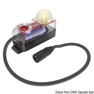 Elektronski alarm za pojaseve za spašavanje,  s odobrenjem MED