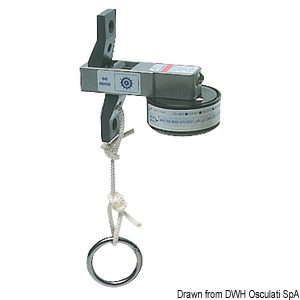 Hidrostatska kuka za splavi za spašavanje