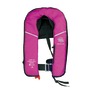 Self-inflatable pink safety harness