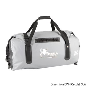 AMPHIBIOUS Cargo watertight grey bag 80 l