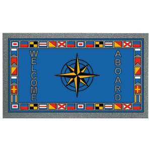 Wycieraczka prostokątna antypoślizgowa Format 50x80 cm