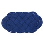 Paillasson nylon bleu 60 x 32 cm
