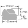 RITCHIE Kompasse Voyager 3'' (76 mm) m. Kompensiereinrichtungen u. Beleuchtung