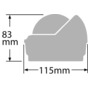 RITCHIE Kompasse Voyager 3'' (76 mm) m. Kompensiereinrichtungen u. Beleuchtung