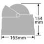 Πυξίδες RITCHIE Navigator 4'' 1/2 (114 mm) με αντισταθμιστές και φως