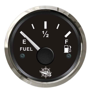 Fuel level gauge 240/33 ohm black/glossy