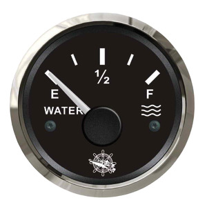 Indicatore acqua 10-180/240-33 ohm nero/lucida