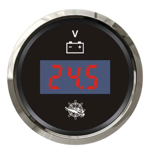 Digital voltmeter 8/32 V black/glossy