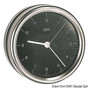 Horloge au quartz Barigo Orion cadran noir