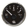 Oil pressure indicator 0/5 bar black/glossy