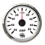 Ammeter w/shunt 80 A white/glossy