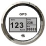 GPS speedometer/mile counter without transducer