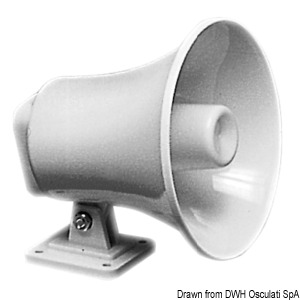 Marine loudspeakers/amplifiers, for external use