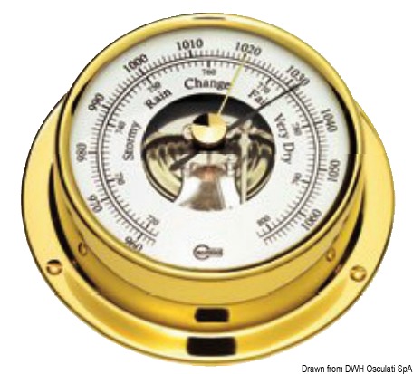 Barigo Instruments Tempo Series Barometer 110 Mm