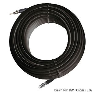 RG62 cable for Glomeasy Line AM/FM antennas 18 m