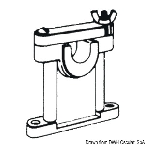 Lateral antenna bracket