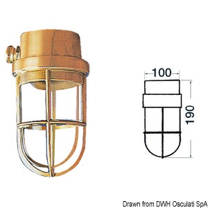 Lampe od masivnog mesinga