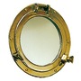 OLD MARINA porthole-shaped mirror title=