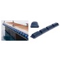 Marina and pile fender 800 mm blue