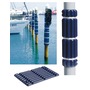 Marina and pile fender 800 mm blue