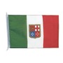 Italienflagge m. Wappen 30 x 45 cm