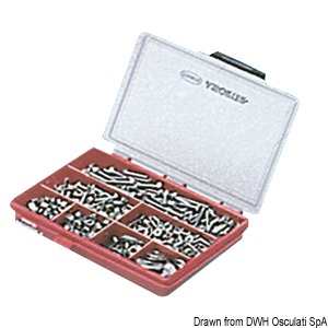Compact screw box, 540 pcs