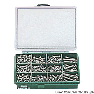 Compact screw box, 390 pcs