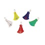 Softfoam key ring Sail boat mixed colours Packaging containing N. 10 assorted items