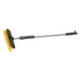 MAFRAST telescopic scrubbing brush made of anodized aluminium and fitted with rotational closing tap title=