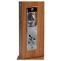For sliding doors with built-in handle. Yale external key, internal lock