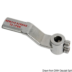 Spare lever for flush latch 29.5 mm
