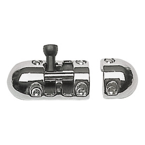 Sliding bolt lock