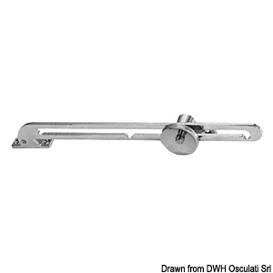 Telescopic hatch adjuster