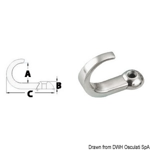Single-screw hook