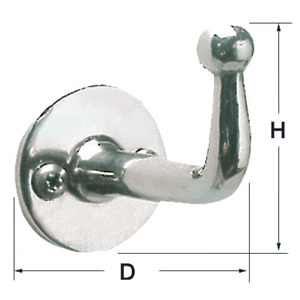 AISI316 stainless steel cast hook