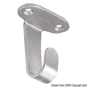 Polished SS ceiling hook 33 mm