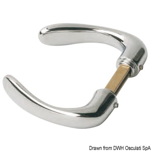 Classic Kata II chromed brass handle 85 mm