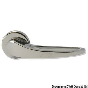 Classic Guerini chromed brass handle 133 mm