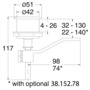 Flush turn latch for winch handle