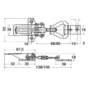 Cerradura de palanca de acero inoxidable 250kg