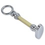 Classic Oval S chromed brass handle 26x51 mm title=