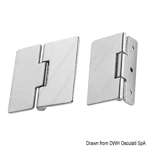 Hidden-screw hinge