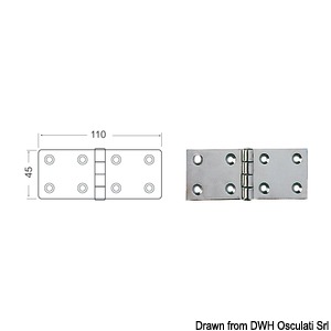 Hinges 2,5 mm