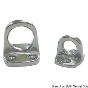 Rings for mounting fenders or for general use