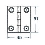 Šarniri 1,7 mm